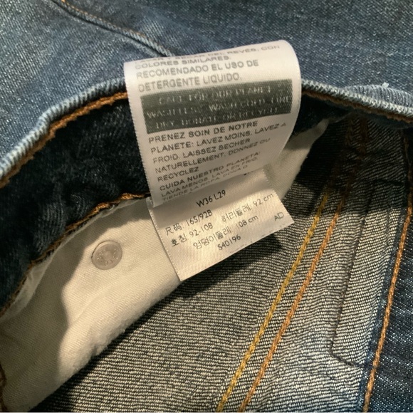 Levi’s Signature Relaxed Jeans Boot Cut w36 L29 - Picture 9 of 13